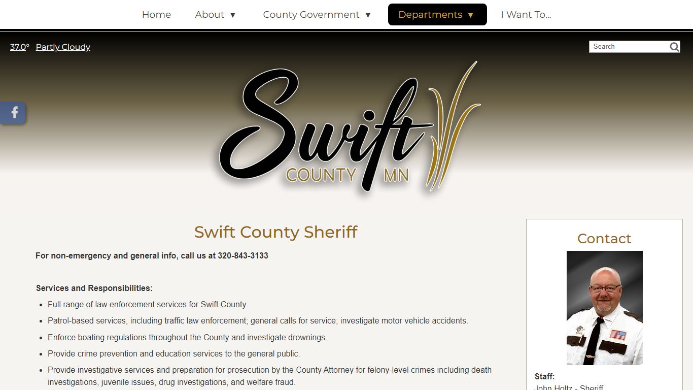 Sheriff - Swift County, MN